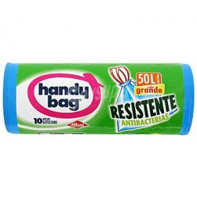 HANDY BAG bolsas de basura resistente 50 litros 10 unidades